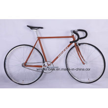 Lugged Cro Moly Retro Vintage Fixed Gear Bicycle